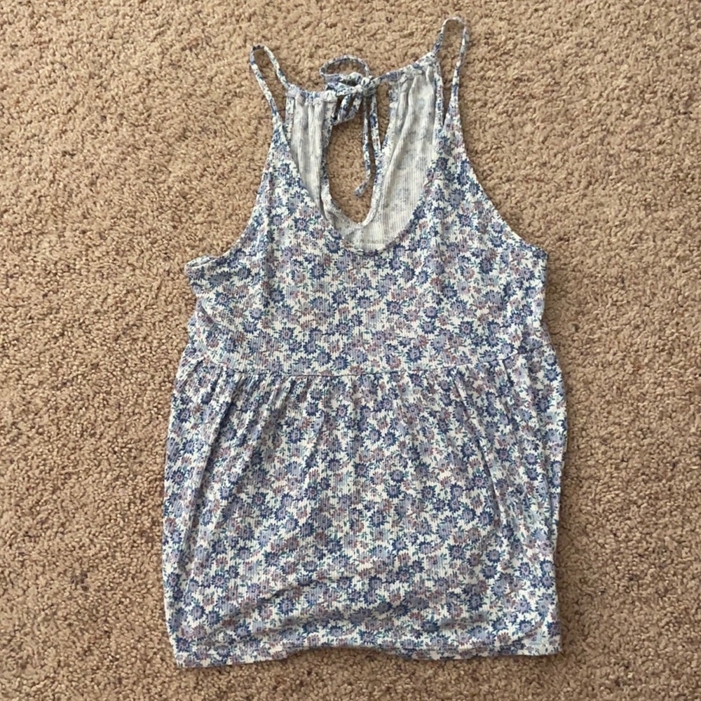 American Eagle Floral Tank Top